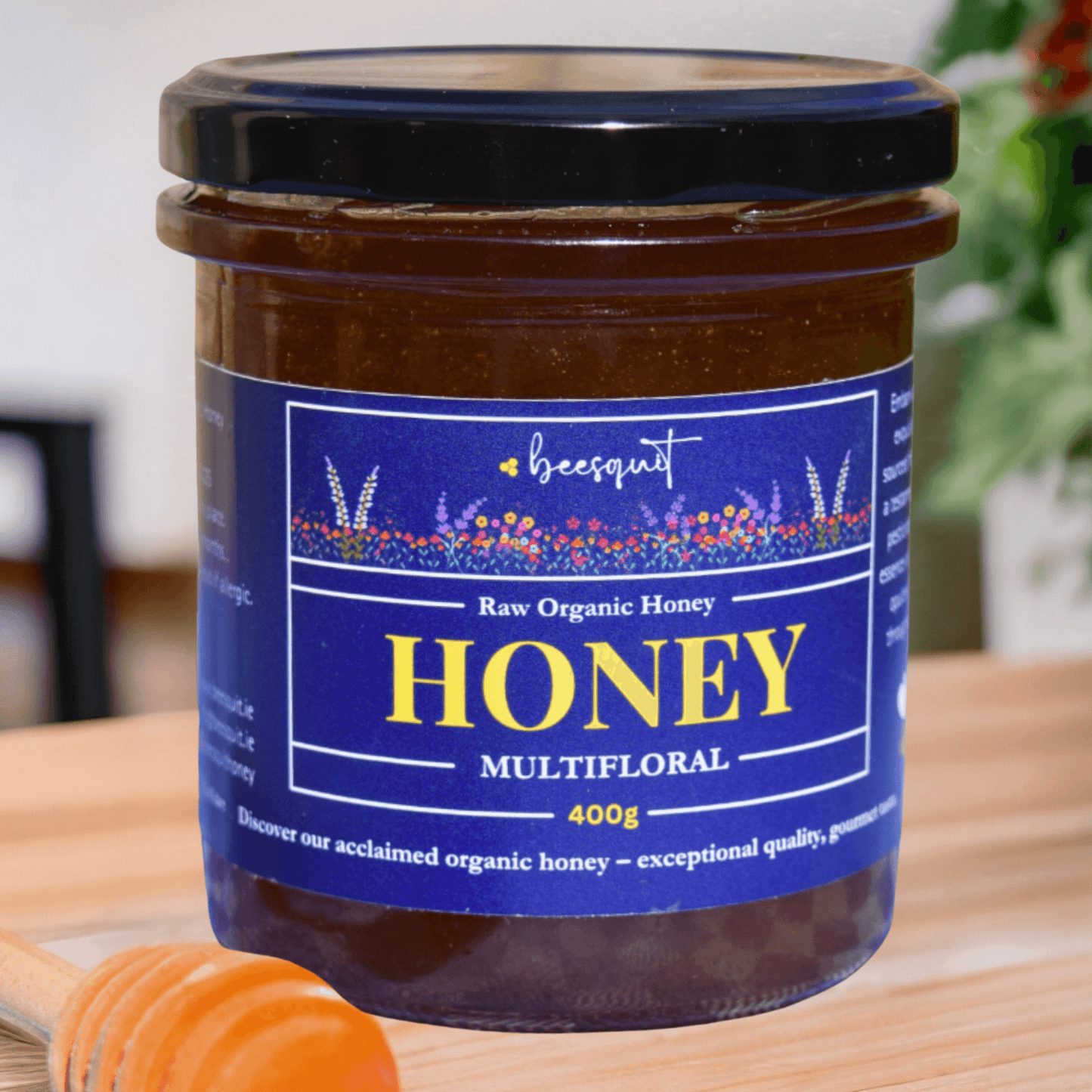 Organic Raw Multifloral Honey 400g Certified Organic Raw Multiflora Honey Our Certified Organic Raw Multiflora Honey is a vibrant and aromatic honey, distinguished by its rich, multifaceted flavor profile. Harvested from a diverse range of wildflowers, th